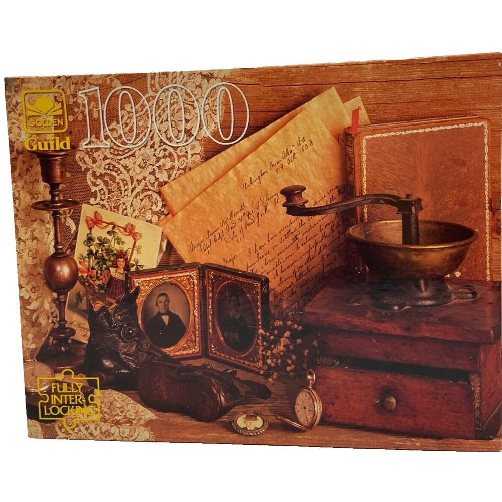 Antique Menagerie 1000 Piece Puzzle Vintage 1993